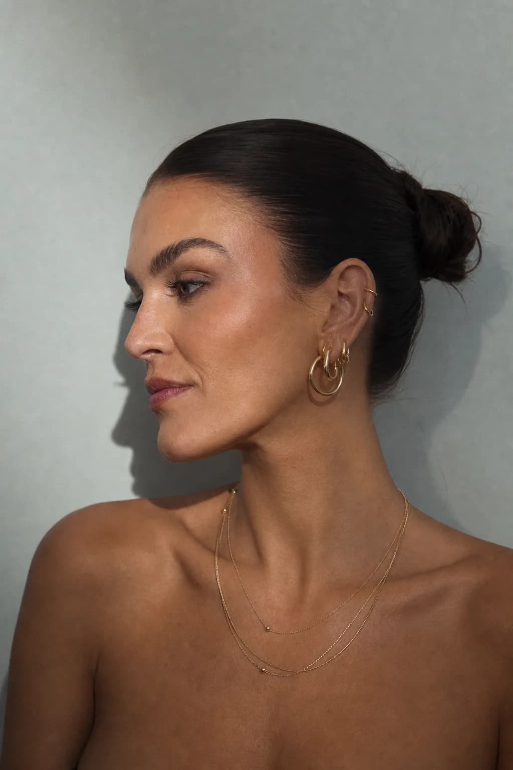 Side-profile beauty result