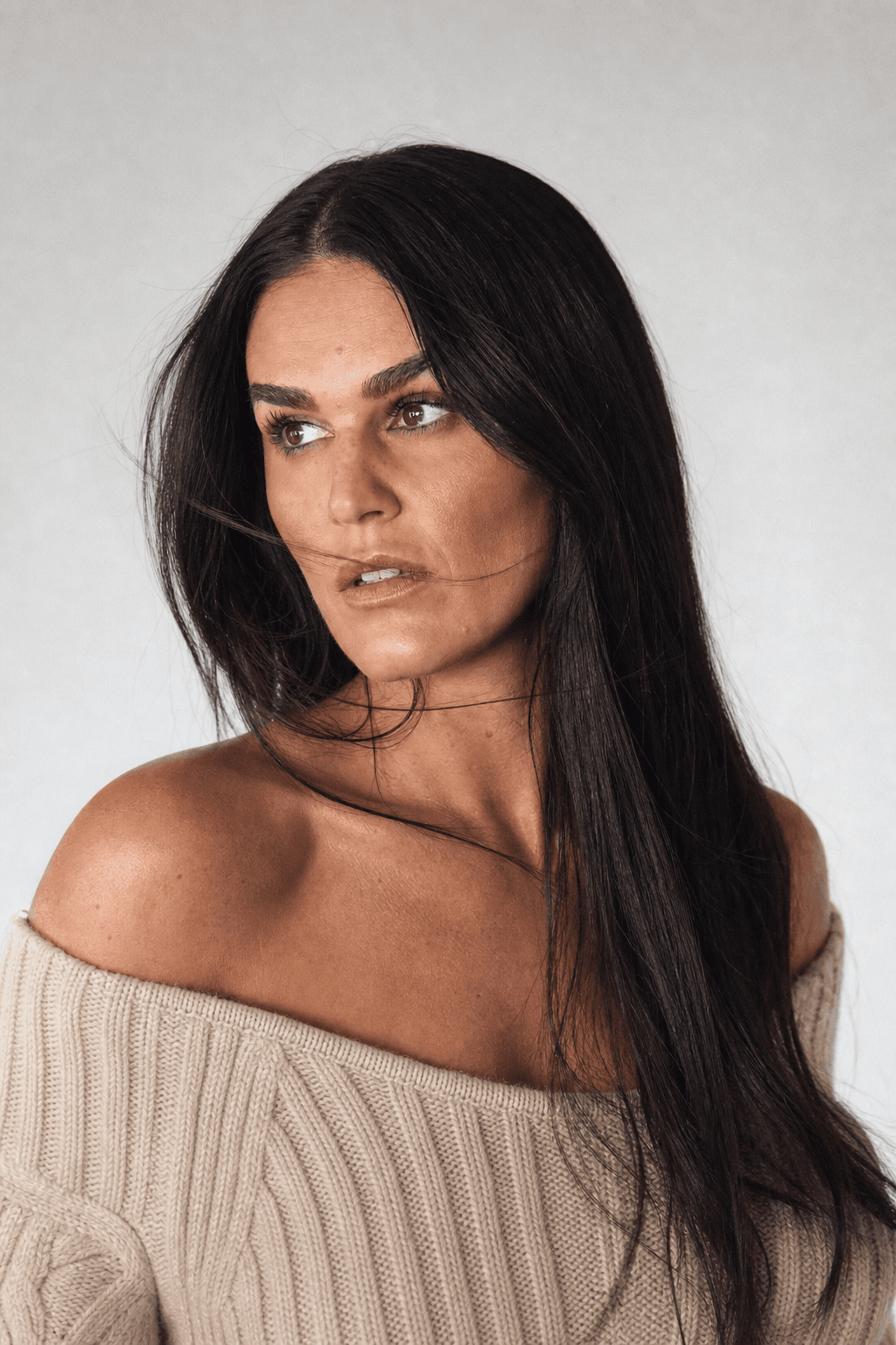 Soft Focus Portrait · The Windswept Crop, Sandra's AI photo example