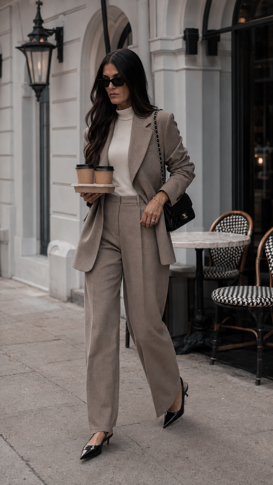 Quiet luxury brand portrait example