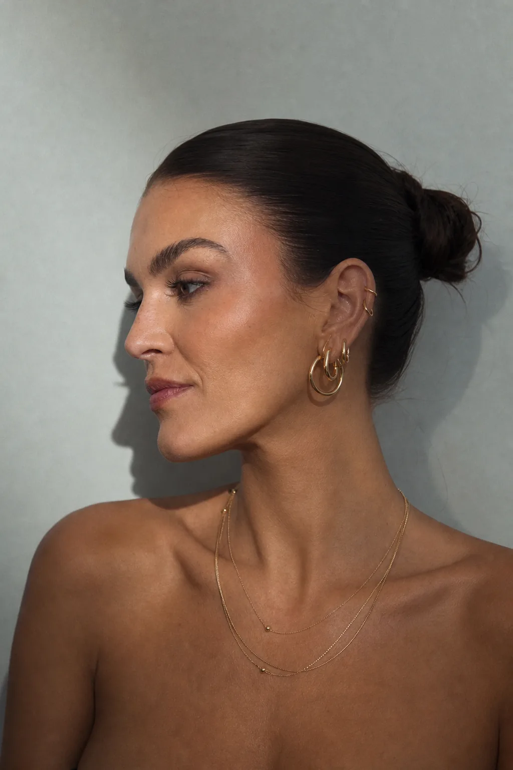 Side-profile beauty result