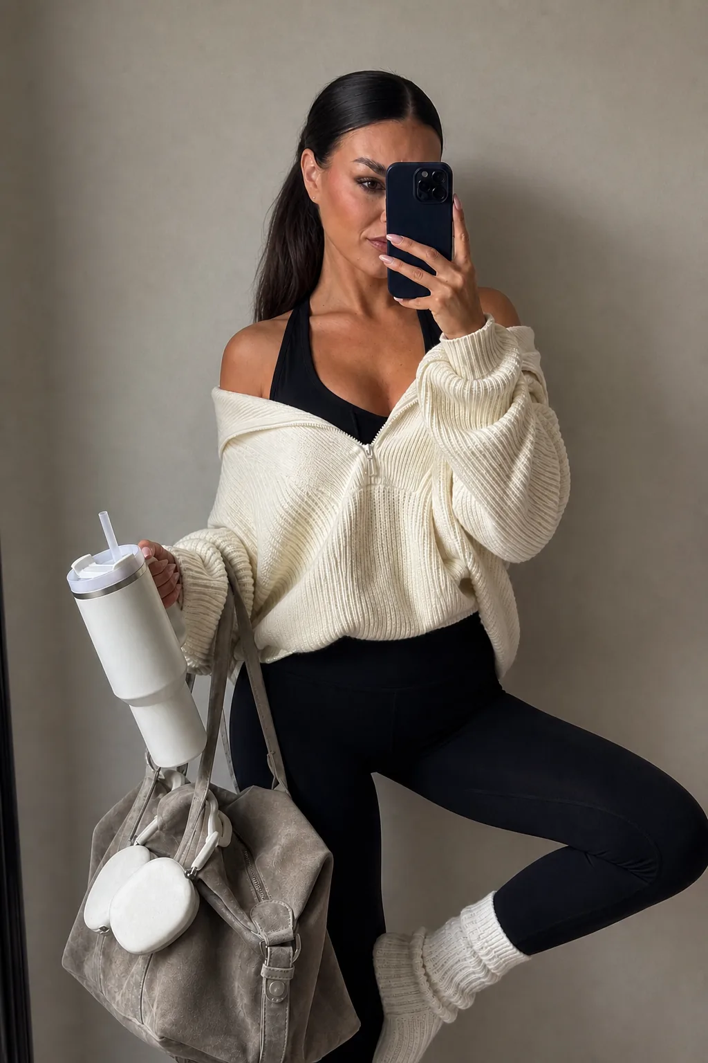 Casual gym mirror result