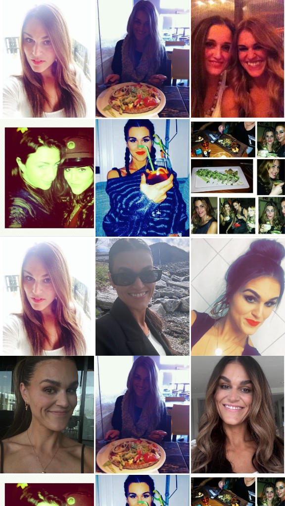 Your grid before — mixed casual posts