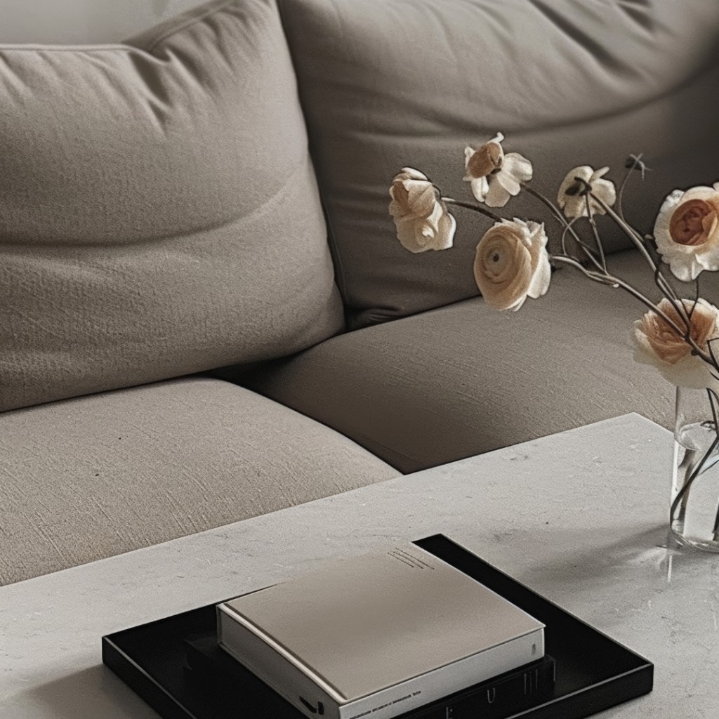 Lifestyle interior — Sandra in a bright modern space